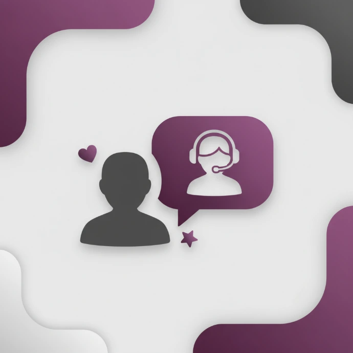 AI Generated Feature image 04 - Creator support (modern illustration)